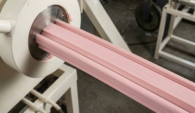 Duplex vacuum soap plodder machine for billet extrusion