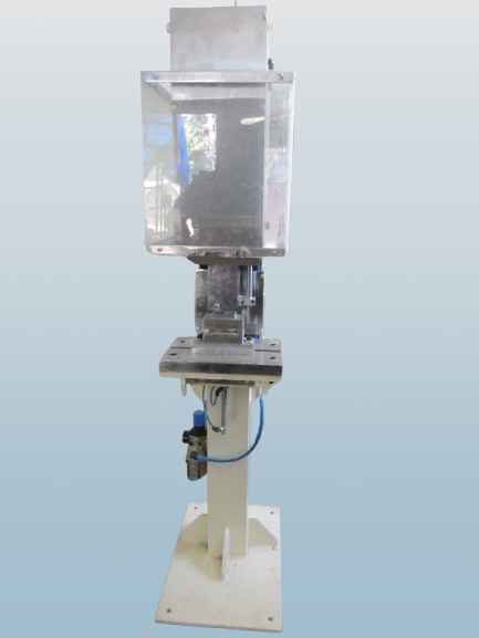 Manual pneumatic soap stamper